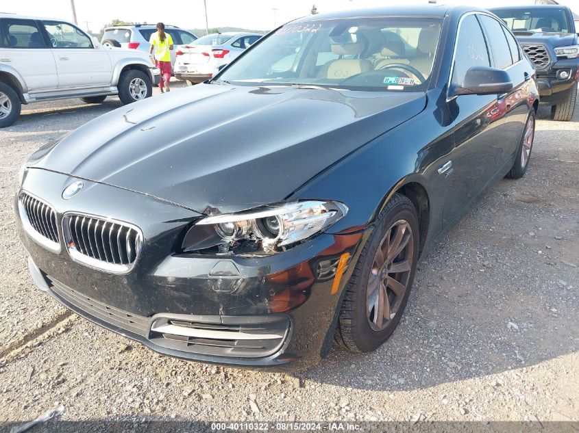 2014 BMW 528I xDrive VIN: WBA5A7C56ED618195 Lot: 40110322