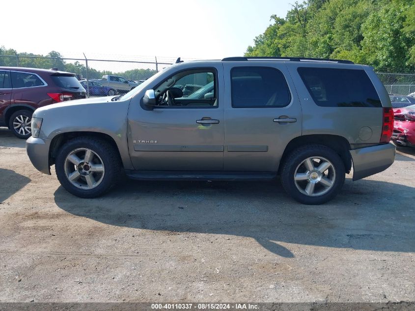 2007 Chevrolet Tahoe Lt VIN: 1GNFC13077J333407 Lot: 40110337