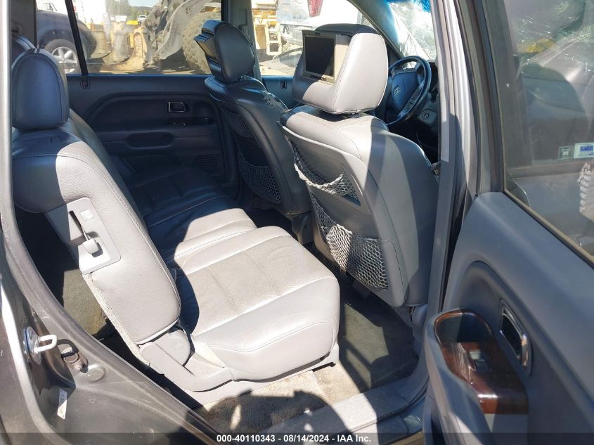 2007 Honda Pilot Ex-L VIN: 5FNYF28757B001946 Lot: 40110343