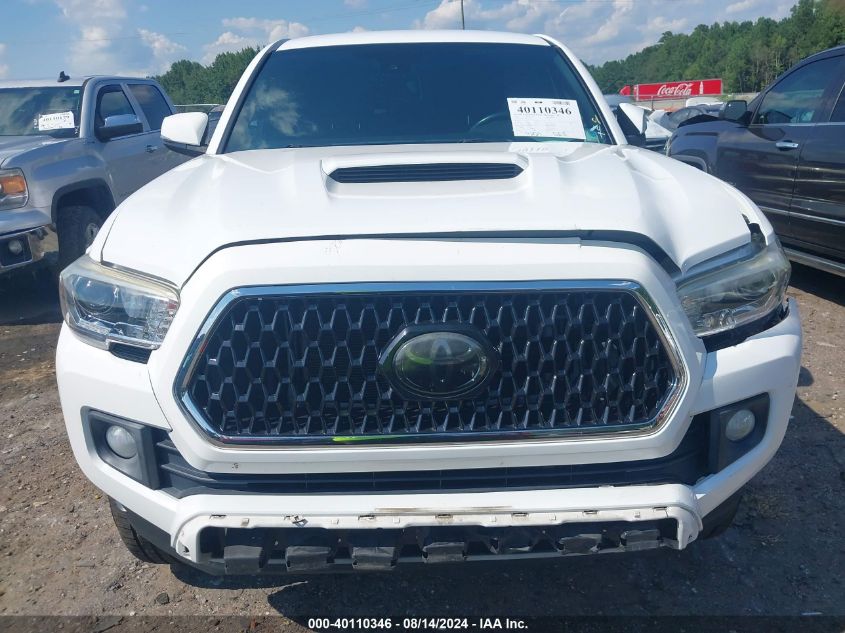 2018 Toyota Tacoma Trd Sport VIN: 5TFCZ5AN8JX153955 Lot: 40110346