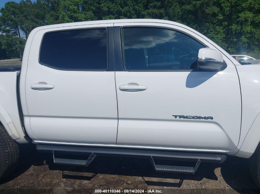 2018 Toyota Tacoma Trd Sport VIN: 5TFCZ5AN8JX153955 Lot: 40110346