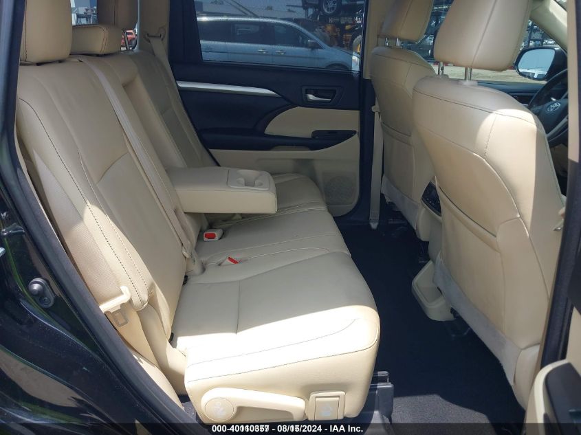 2018 Toyota Highlander Xle VIN: 5TDKZRFH8JS283990 Lot: 40110357