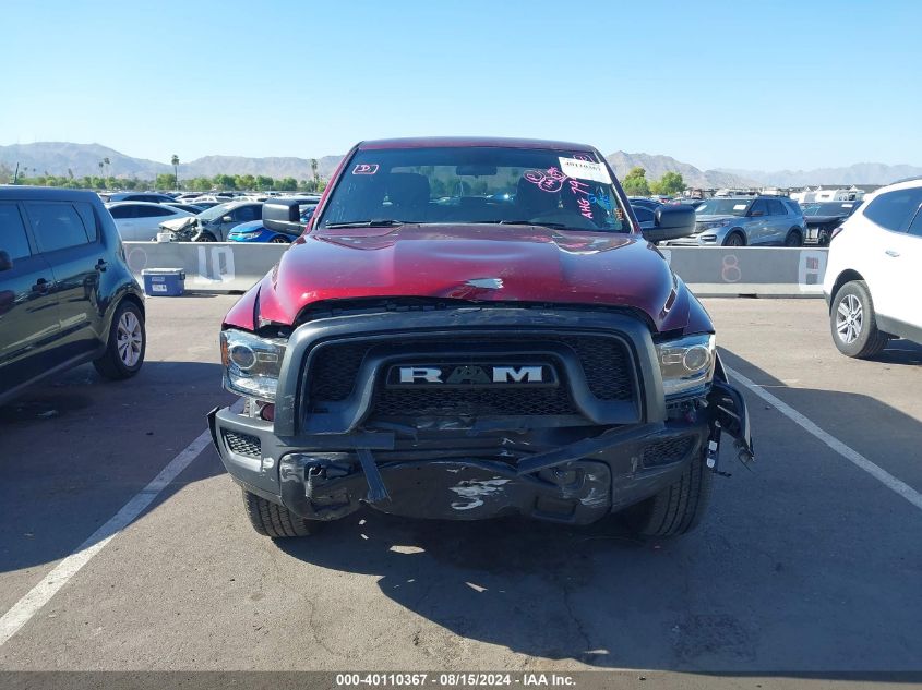 2024 Ram 1500 Classic Warlock 4X4 5'7 Box VIN: 1C6RR7LG9RS148333 Lot: 40110367