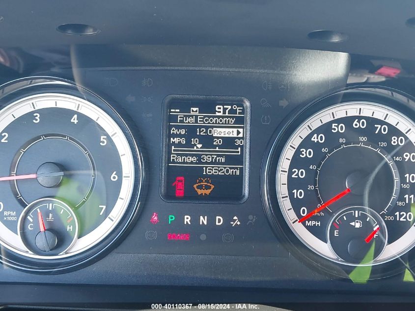 2024 Ram 1500 Classic Warlock 4X4 5'7 Box VIN: 1C6RR7LG9RS148333 Lot: 40110367