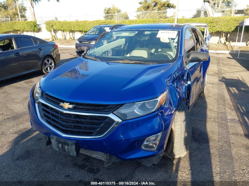 2019 Chevrolet Equinox Ls VIN: 3GNAXHEV8KS507668 Lot: 40110375