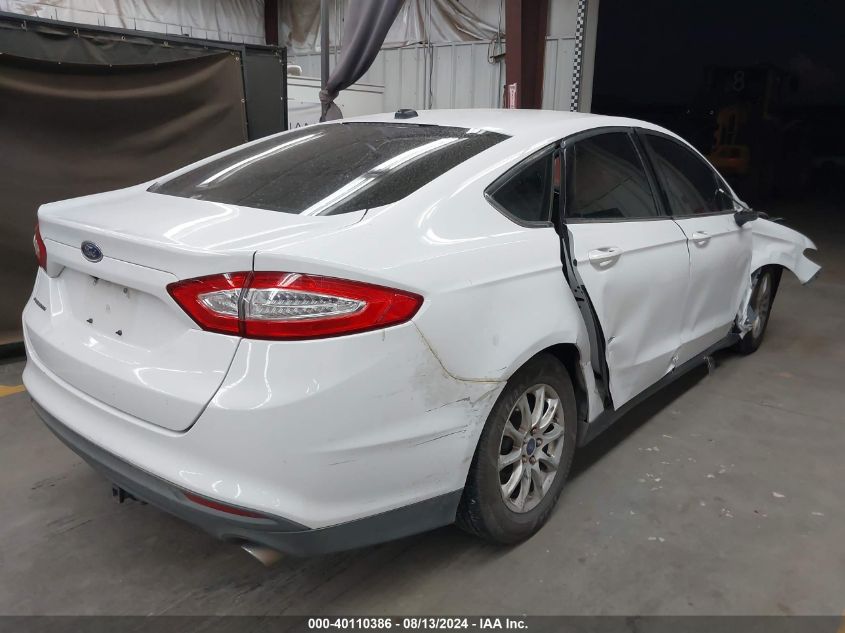 2015 FORD FUSION S - 3FA6P0G78FR238931