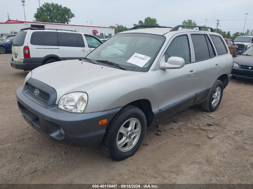 2003 Hyundai Santa Fe Gls/Lx VIN: KM8SC13D73U535209 Lot: 40110407