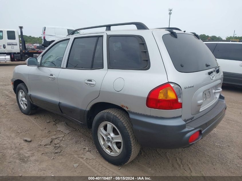 2003 Hyundai Santa Fe Gls/Lx VIN: KM8SC13D73U535209 Lot: 40110407