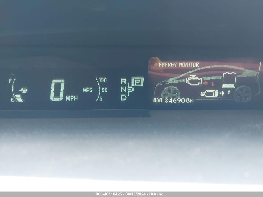 2010 Toyota Prius Iii VIN: JTDKN3DU4A0004238 Lot: 40110425