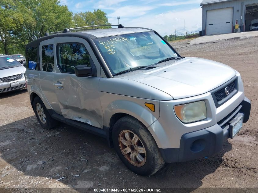 2006 Honda Element Ex-P VIN: 5J6YH18736L005570 Lot: 40110449