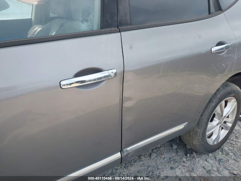 2015 Nissan Rogue Select S VIN: JN8AS5MV8FW768322 Lot: 40110456