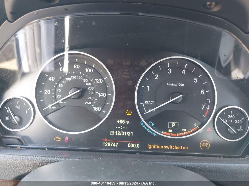 2012 BMW 328I VIN: WBA3C1C51CF433679 Lot: 40110459