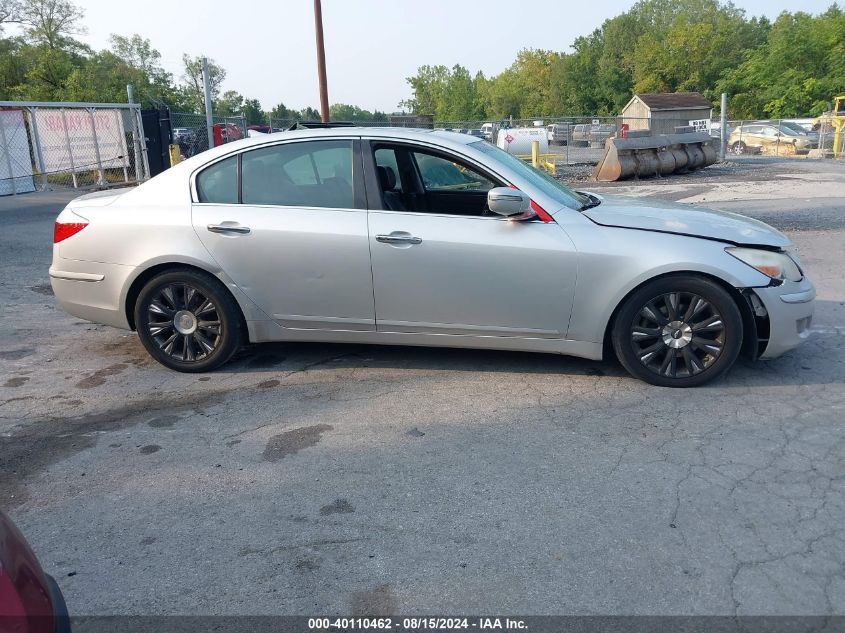 2009 Hyundai Genesis 3.8 VIN: KMHGC46E09U043111 Lot: 40110462