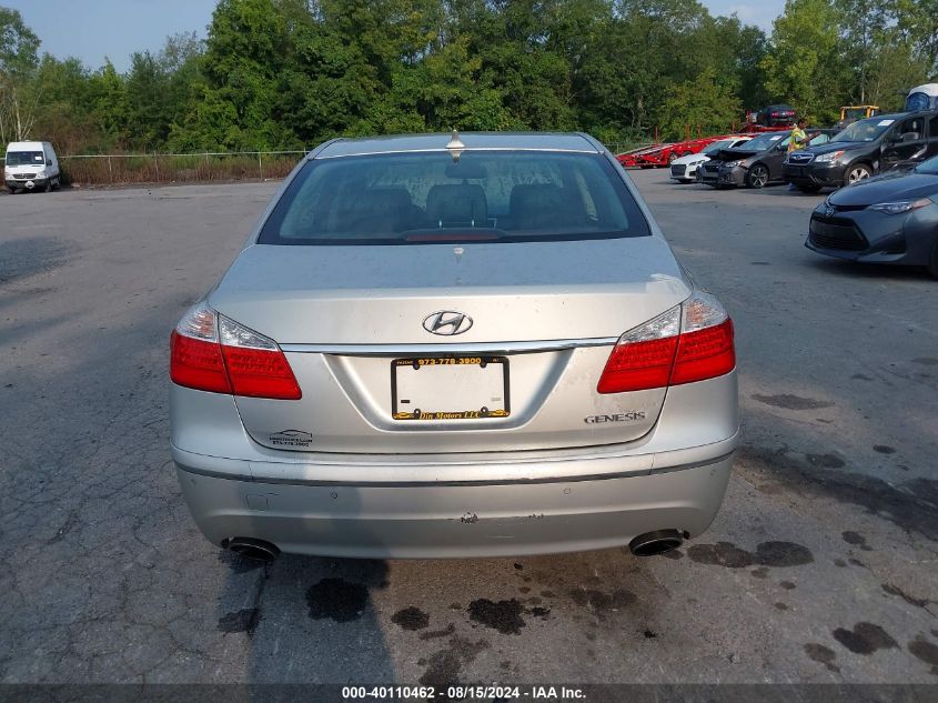 2009 Hyundai Genesis 3.8 VIN: KMHGC46E09U043111 Lot: 40110462