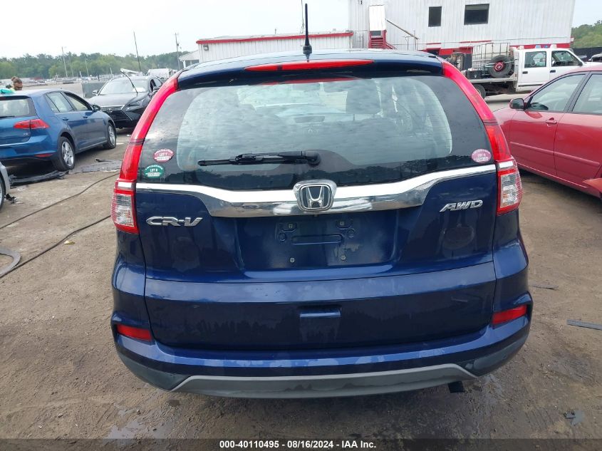 2015 HONDA CR-V LX - 5J6RM4H30FL073596