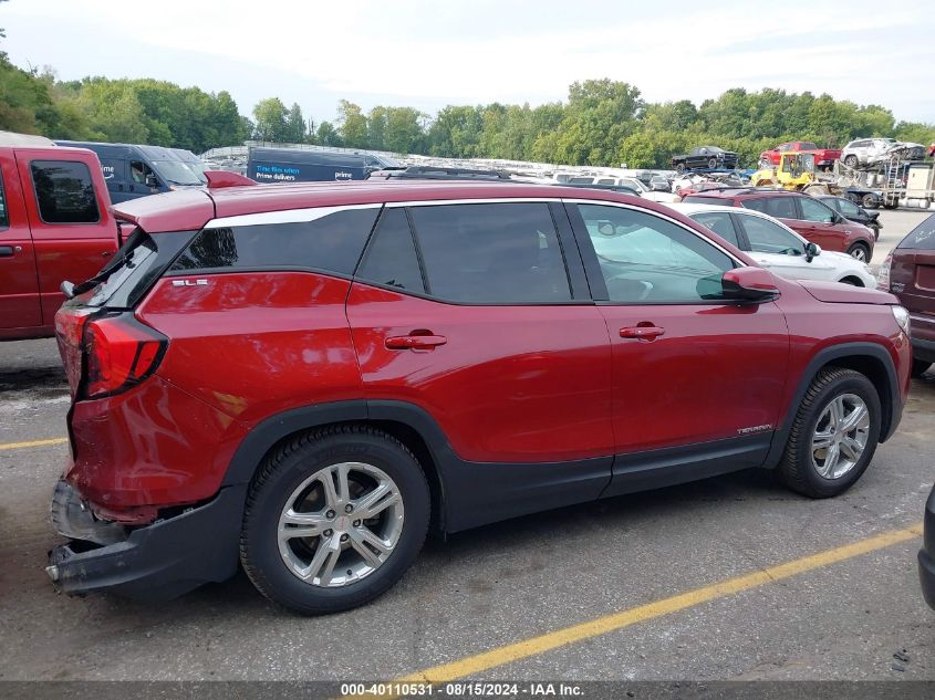 2018 GMC Terrain Sle VIN: 3GKALMEV7JL384908 Lot: 40110531