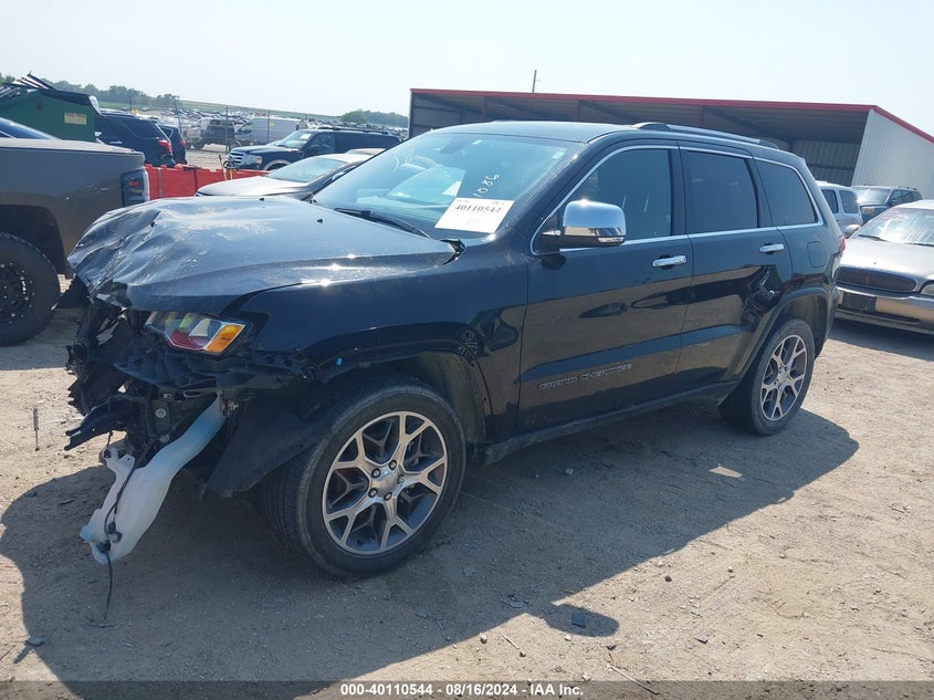 VIN 1C4RJFBG7LC101086 2020 JEEP GRAND CHEROKEE LIMITED 4X4