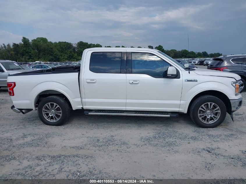 2019 Ford F-150 Lariat VIN: 1FTEW1CP9KFD08593 Lot: 40110553