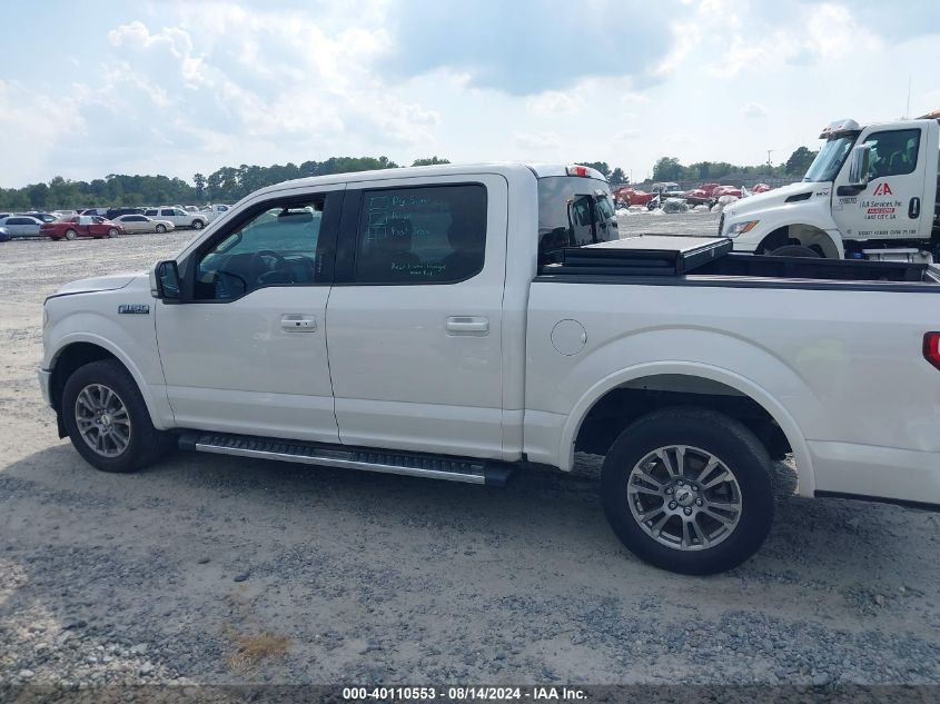 1FTEW1CP9KFD08593 2019 Ford F-150 Lariat