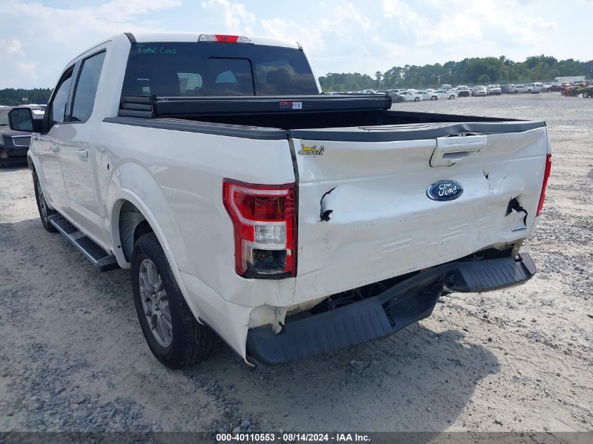 1FTEW1CP9KFD08593 2019 Ford F-150 Lariat