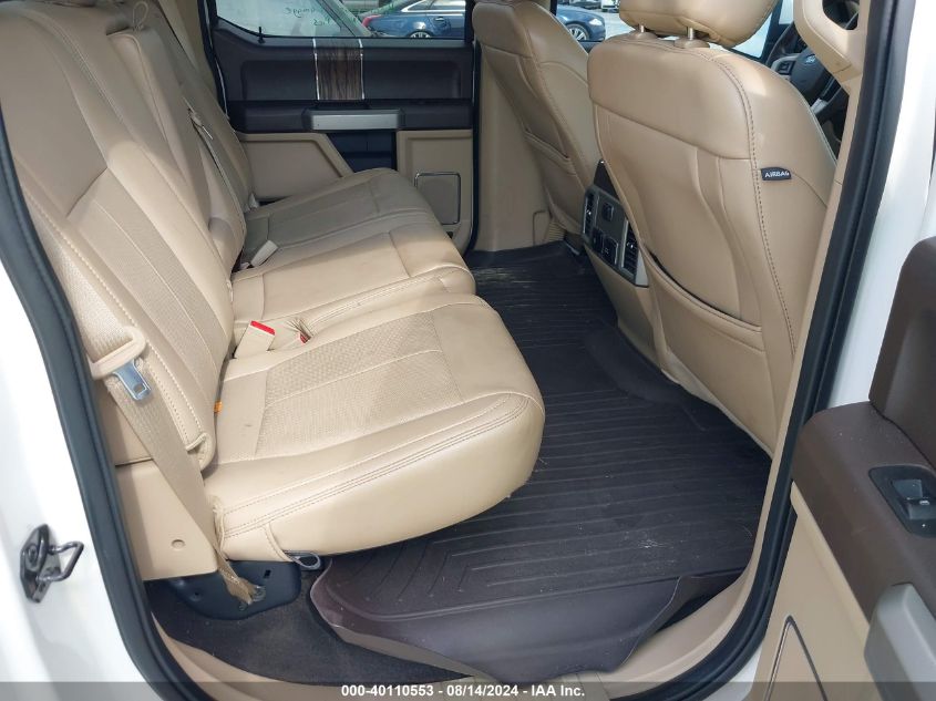 1FTEW1CP9KFD08593 2019 Ford F-150 Lariat