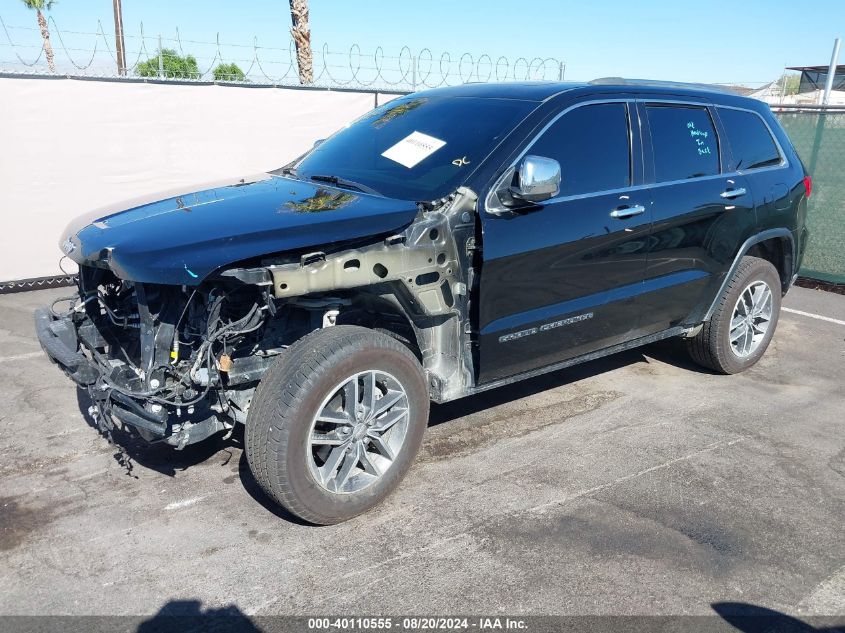 2018 Jeep Grand Cherokee Limited VIN: 1C4RJFBG9JC437092 Lot: 40110555