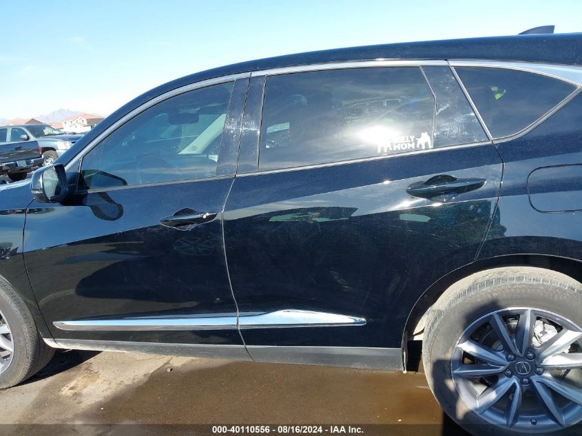 2022 Acura Rdx Standard VIN: 5J8TC1H36NL006336 Lot: 40110556