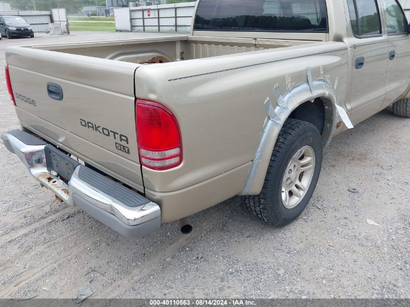 2004 Dodge Dakota Slt VIN: 1D7HL48N34S533574 Lot: 40110563