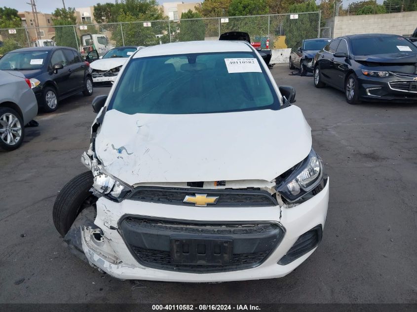 2017 Chevrolet Spark Ls VIN: KL8CB6SA1HC764975 Lot: 40110582