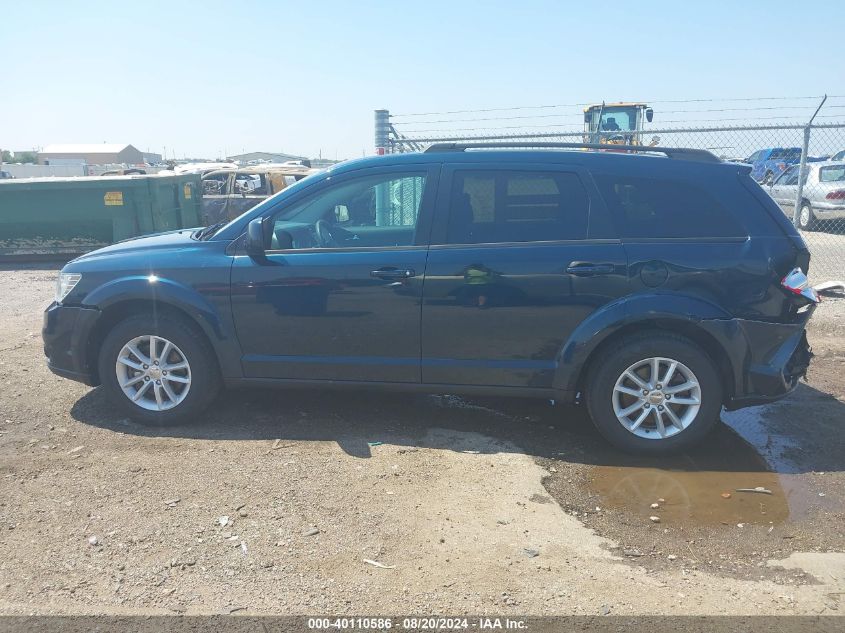 2013 Dodge Journey Sxt VIN: 3C4PDCBG0DT587629 Lot: 40110586