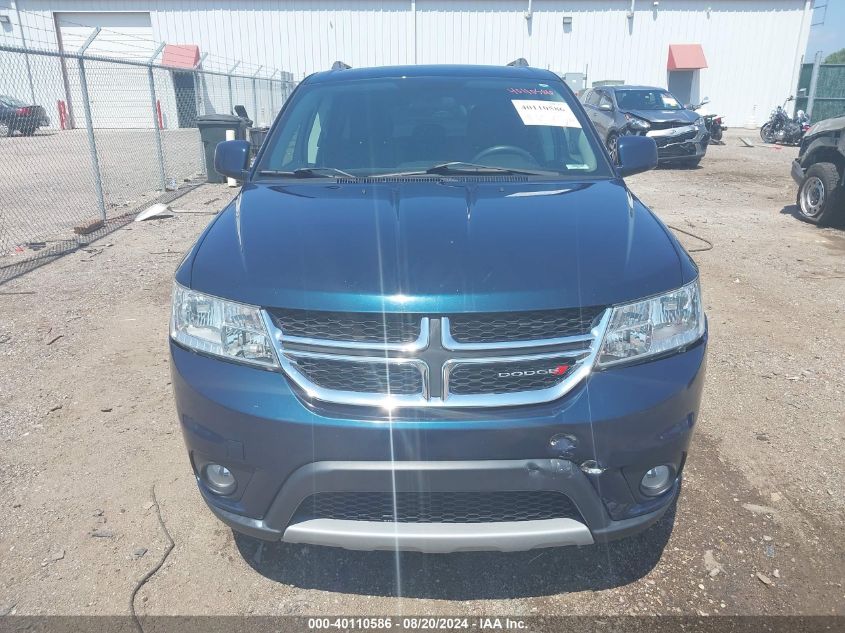 2013 Dodge Journey Sxt VIN: 3C4PDCBG0DT587629 Lot: 40110586