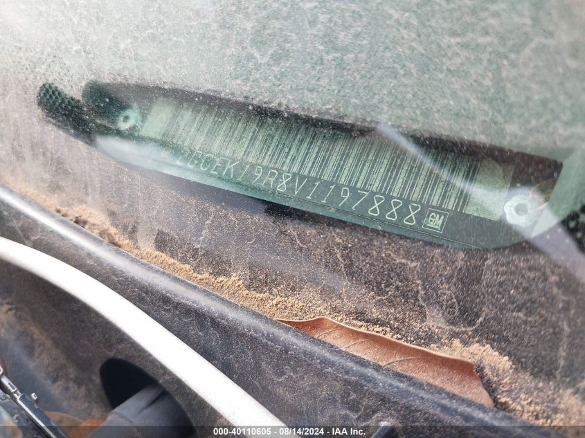 1997 Chevrolet Gmt-400 K1500 VIN: 2GCEK19R8V1197888 Lot: 40110605