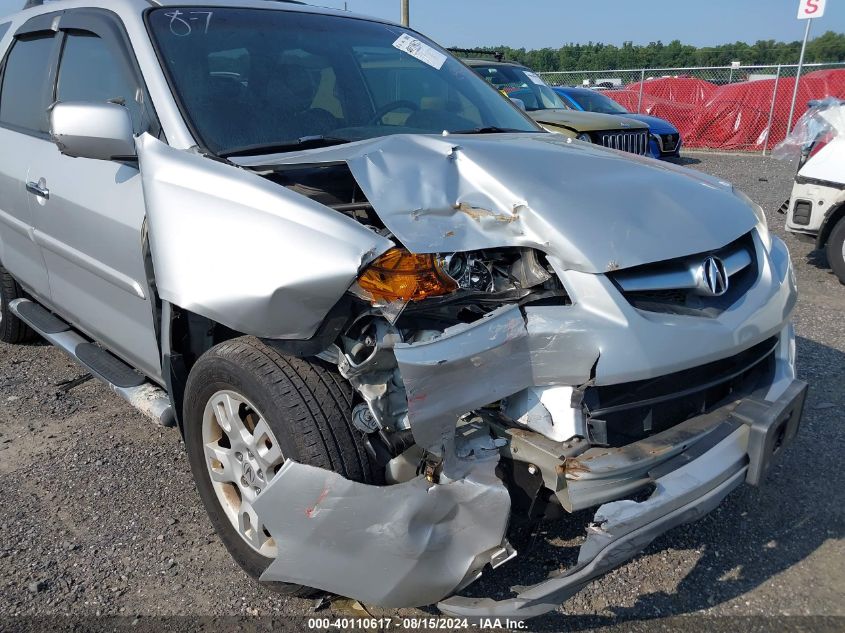 2006 Acura Mdx VIN: 2HNYD18936H506503 Lot: 40110617