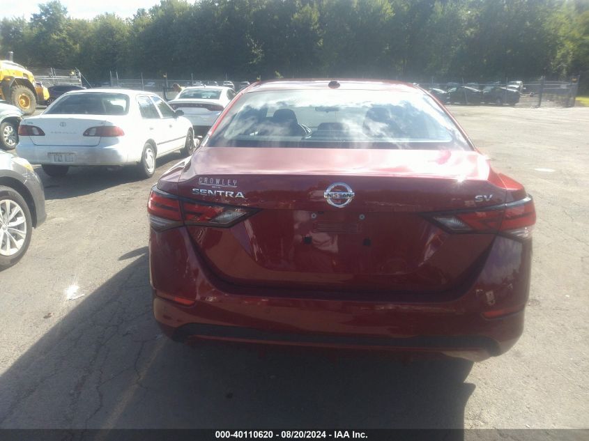 2023 Nissan Sentra Sv VIN: 3N1AB8CV4PY268475 Lot: 40110620