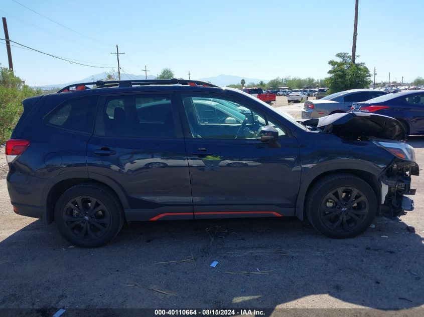 2021 Subaru Forester Sport VIN: JF2SKARC4MH481109 Lot: 40110664