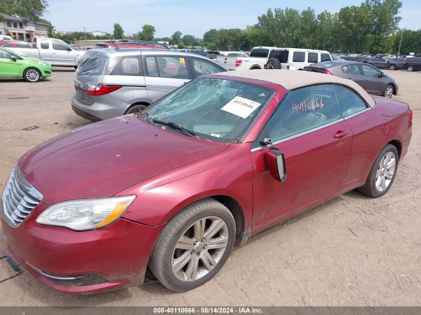 2012 Chrysler 200 Touring VIN: 1C3BCBEBXCN249164 Lot: 40110666