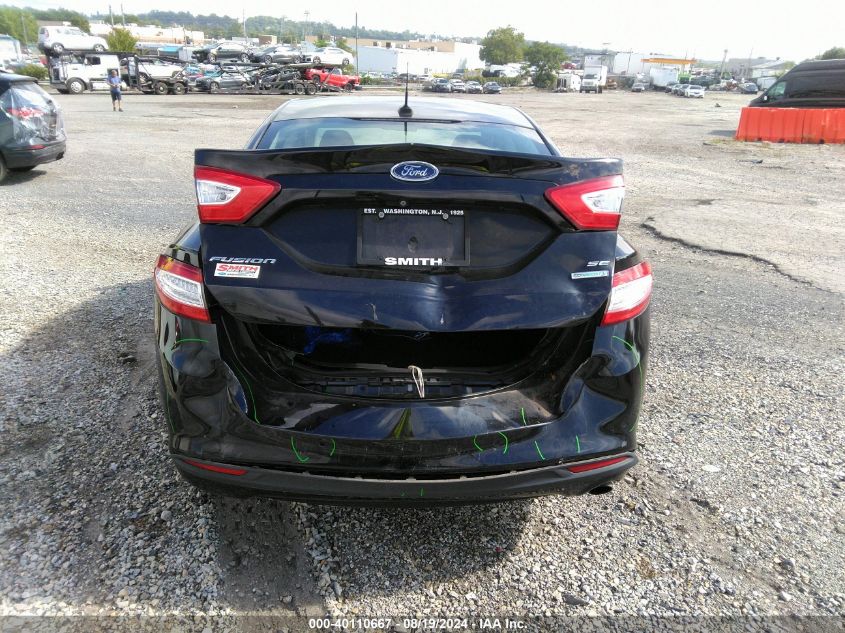 2016 FORD FUSION SE - 3FA6P0HD7GR295725