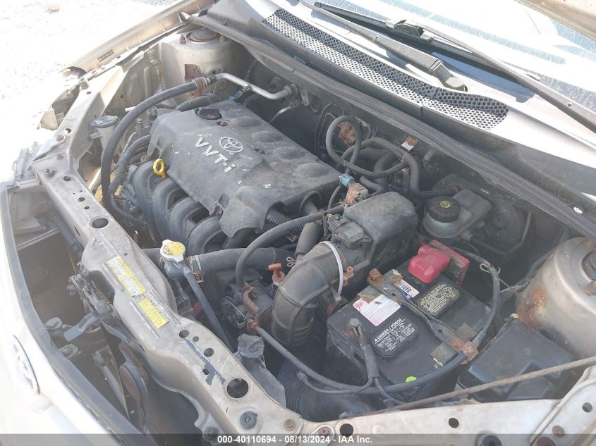 2005 Toyota Echo VIN: JTDBT123X50347940 Lot: 40110694