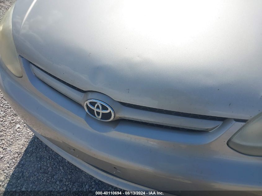 2005 Toyota Echo VIN: JTDBT123X50347940 Lot: 40110694