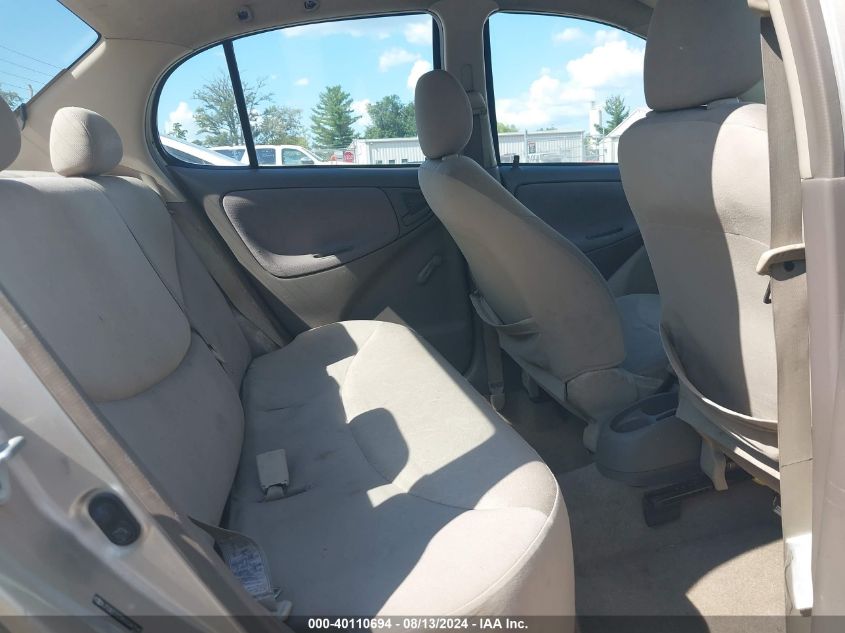 2005 Toyota Echo VIN: JTDBT123X50347940 Lot: 40110694