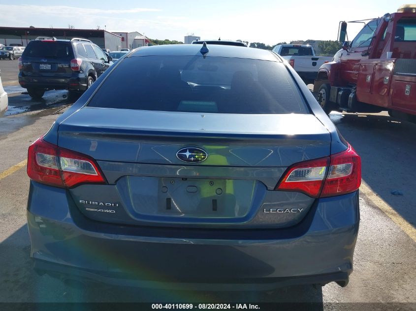 2018 Subaru Legacy 2.5I Premium VIN: 4S3BNAF6XJ3028402 Lot: 40110699