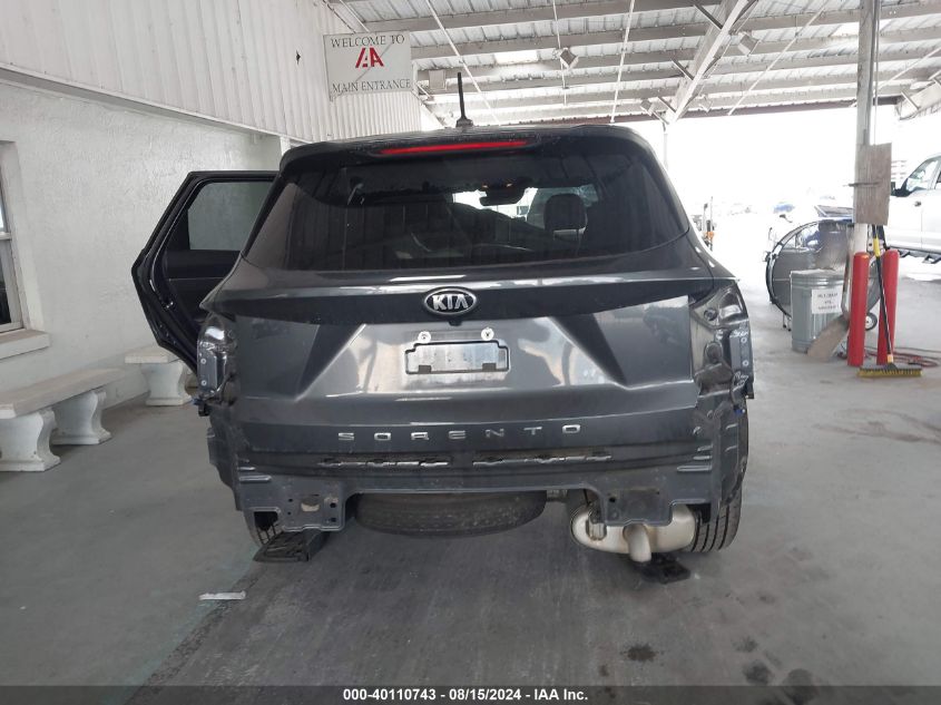 2021 Kia Sorento Lx VIN: 5XYRG4LC5MG064244 Lot: 40110743