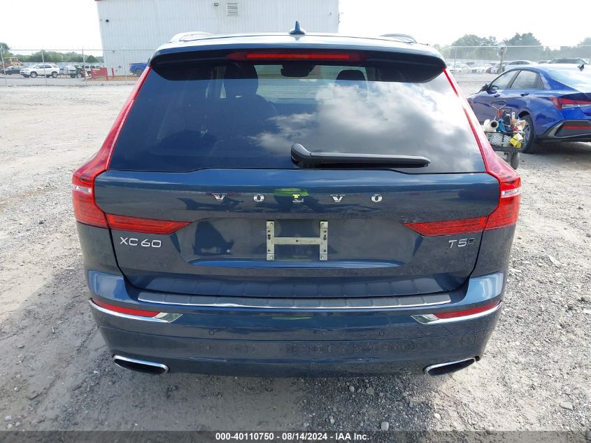 2021 Volvo Xc60 T5 Inscription VIN: YV4102RL3M1747618 Lot: 40110750