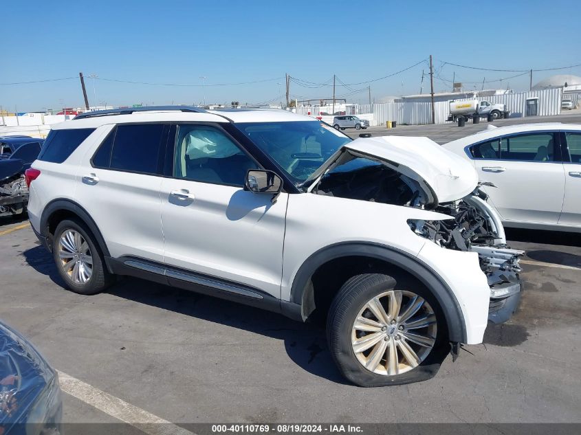 2020 Ford Explorer Limited VIN: 1FMSK7FHXLGB16287 Lot: 40110769