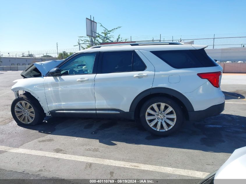 2020 Ford Explorer Limited VIN: 1FMSK7FHXLGB16287 Lot: 40110769