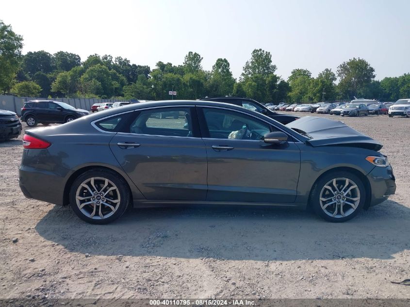 2019 FORD FUSION SEL - 3FA6P0CD4KR142042