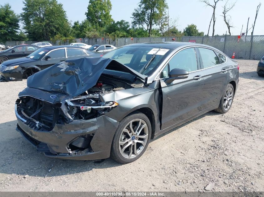 2019 FORD FUSION SEL - 3FA6P0CD4KR142042