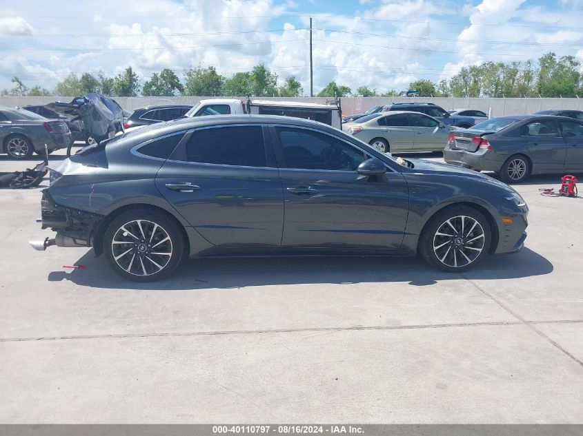 2022 Hyundai Sonata Limited VIN: KMHL34J2XNA216530 Lot: 40110797