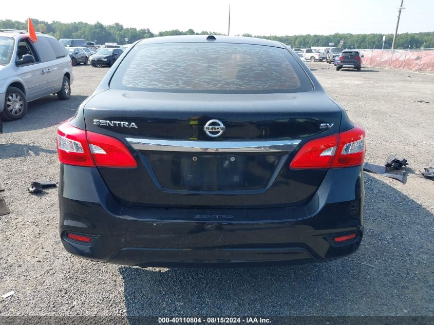 2018 Nissan Sentra Sv VIN: 3N1AB7AP4JY276002 Lot: 40110804