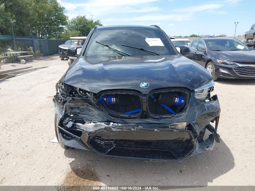 2020 BMW X3 M VIN: 5YMTS0C09LLT10497 Lot: 40110855